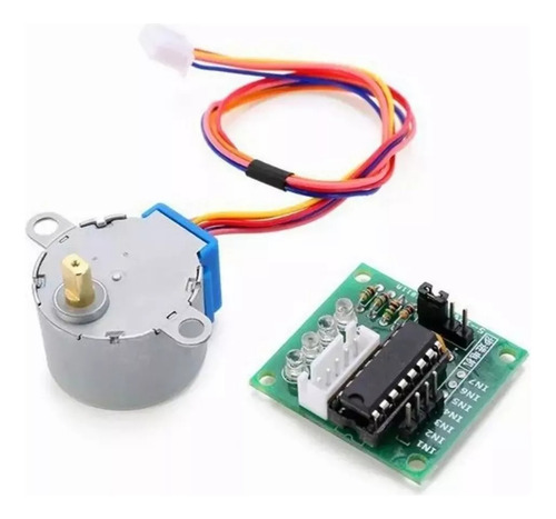 5 Pzas De Motor A Pasos 28byj-48 Con Driver Unl2003, Arduino