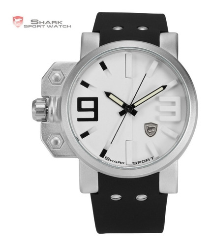 Distribuidor Oficial - Reloj Shark Salmon - Dial 3d - Acero