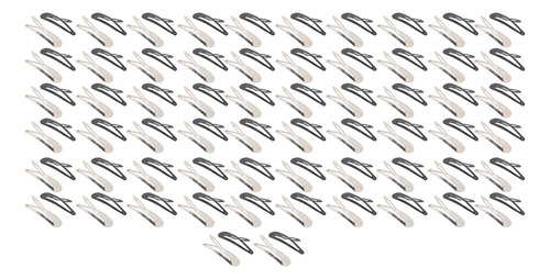 Pinzas Para El Pelo, 100 Unidades, De Metal Grueso Y Durader