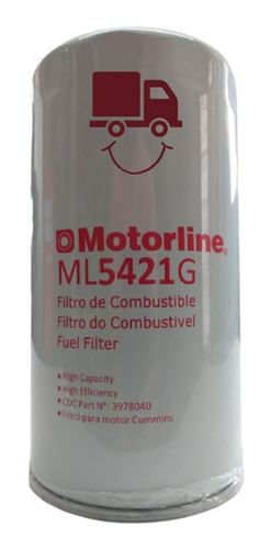 Filtro Combustible Cummins Ford Cargo 1722e/1517e