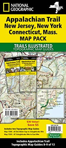 Libro: Trail: New Jersey, New York, Connecticut, [map Pack