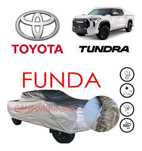 Funda Cubierta Lona Cubre Toyota Tundra 2023