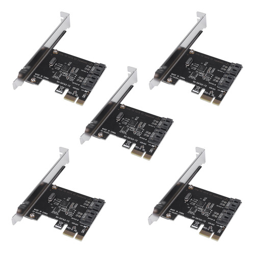 5 Unidades De Expansión Pcie Pci Express A Sata3.0 De 2 Puer