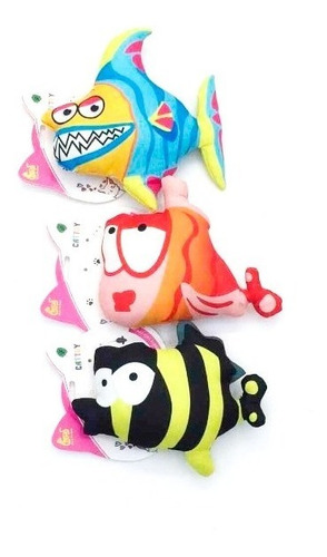 Juguete Pez Peluche Divertido Para Gatos Talla M Pethome