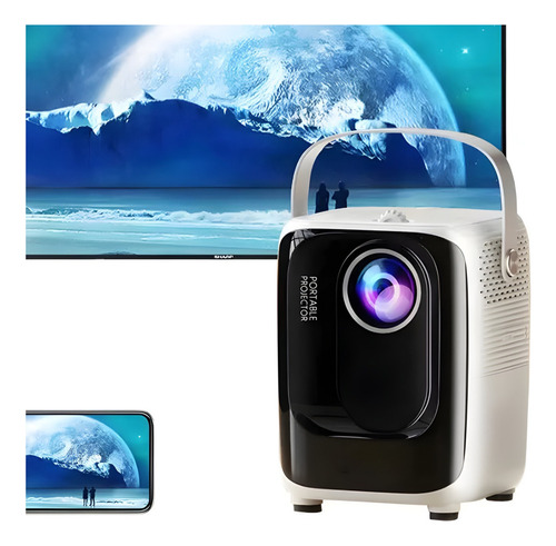 Proyector Android 4k, Smart Tv Portátil Ultra Hd Mini 150pul