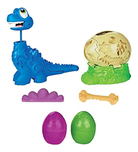 Play-doh Dino Crew Growin' Tall Bronto Dinosaurio De Juguete