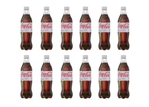 Coca Cola Botella 500ml Ligth Pack X12 Gaseosa Zetta Bebidas