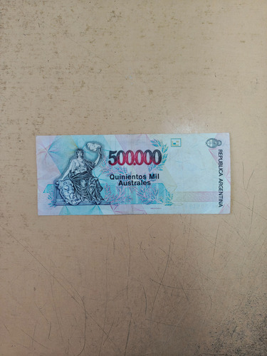 Australes Billete $500000 Serie A (Usado)