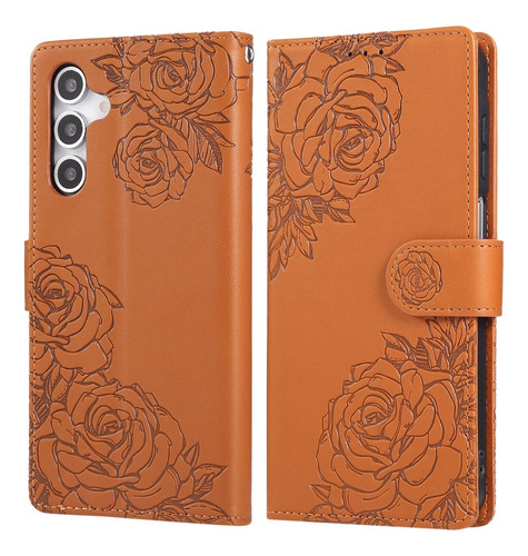 Funda Magnética De Piel Tipo Cartera Para Samsung Galaxy A56 A36 A26 A16 A55 A35 A25 A15 A54 A34 A24 A1