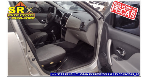 Sucata Renault Logan Expression 1.0 12v 2020