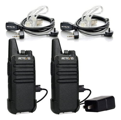 Retevis Rt22 Radios De Comunicacion, Walkie Talkie Recargabl