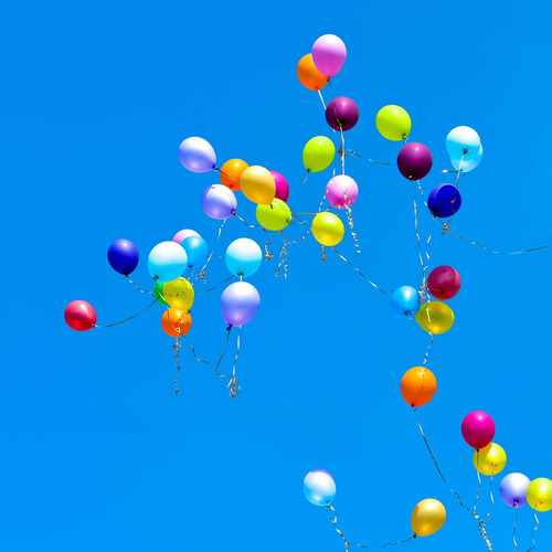 100 Globos Inflables Contra La Contaminación, Globos Natural