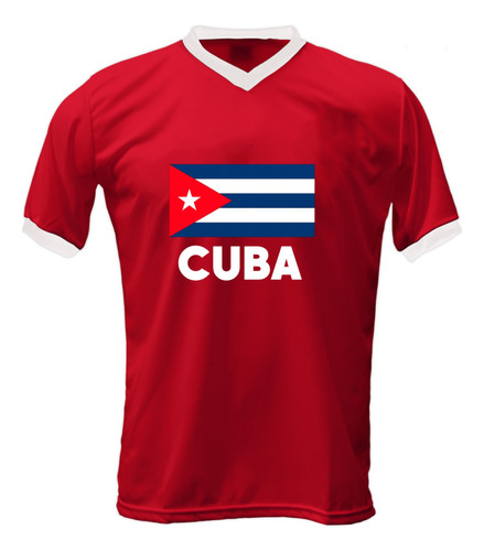 Camiseta De Cuba Retro Vintage  Futbol Equipo 