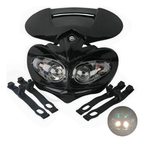 Faro De Motocicleta Led, Lámpara De Cabeza De Motocicleta,