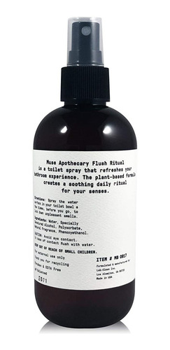 Muse Bath Apothecary Flush Ritual - Aromatic Refreshing Toi