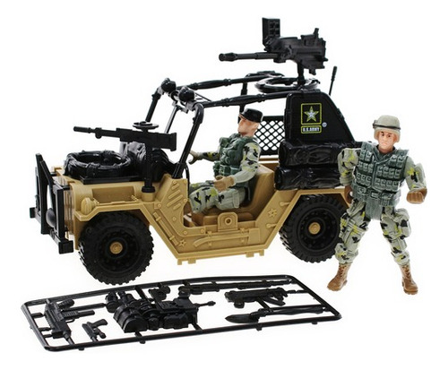 Juguete Figuras De Acción 11 Piezas U.s Army Desert Force