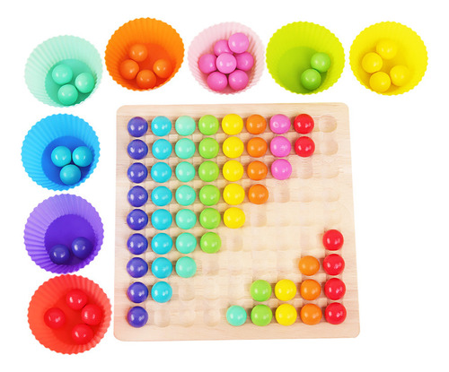 E Wooden Go Games Set Dots Beads Juegos De Mesa Toy Clip B 7