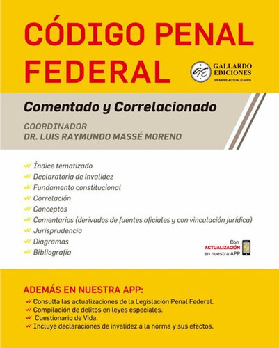 Libro Código Penal Federal. Comentado Y Correlacionado 2 Lku