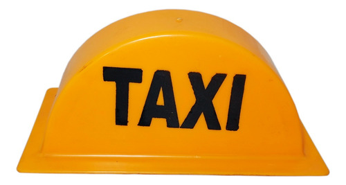 Aviso De Taxi Amarillo