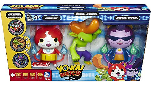 Yo-kai Reloj Jibanyan, Roughraff Y Baddinyan Figura De Acció