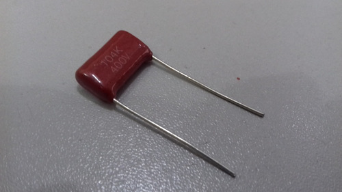 Kit Com 2 Capacitor Poliéster 104k 0,1uf || 100nf || 400v
