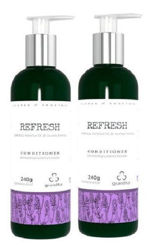  Kit 2 Condicionador Grandha Refresh