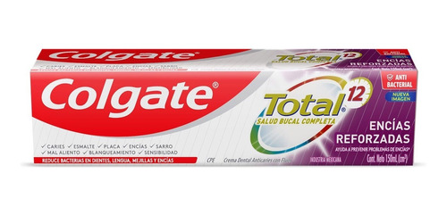 Crema Colgate Total 12 Encías Reforzadas