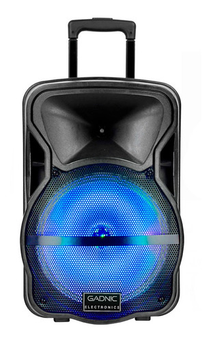 Parlante Gadnic Live Studio XBS4 portátil inalámbrico Negro