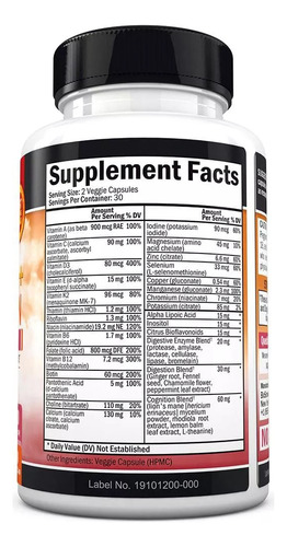 Bioschwartz 50 + Multivitamínicas Para Mujeres 60 Cáps Sabor Sin Sabor