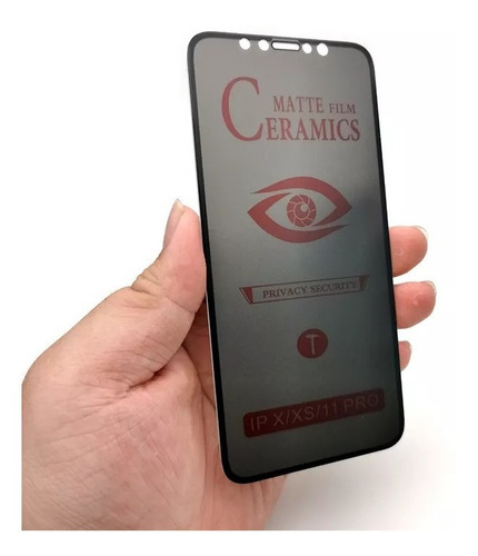 Imagen 1 de 3 de Protector Cerámico Antiespia iPhone Línea 14 - Coolcase
