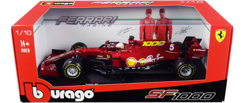 Burago Ferrari F1 Sf1000 #5 Sebastian Vettel 1/43