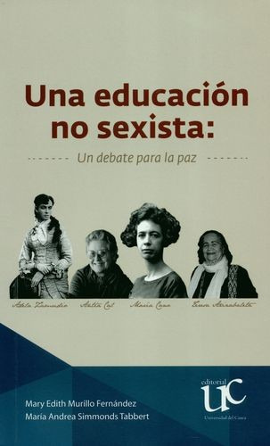 Libro Una Educación No Sexista. Un Debate Para La Paz