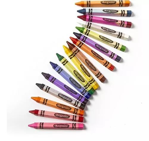 Crayola - 24 Crayolas variedad de colores : : Oficina y