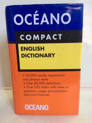 Diccionario De Inglés Oceano - Gramatica Uso Y Pronunciacion