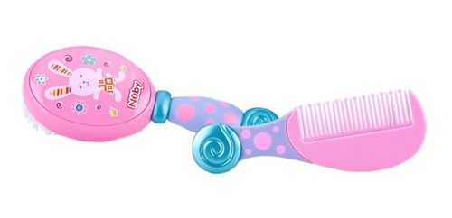 Imagen 6 de 7 de Set Cepillo Y Peine Para Bebe Nuby Anatomicos Bpa Free 744