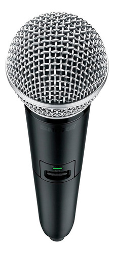 Shure, Glxd2+/sm58, Transmisor Inalámbrico Con Frecuencia Z3 Color Negro