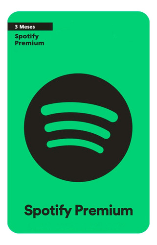 Tarjeta Spotify 6 Meses