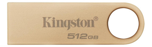 Memoria Usb 3.2 Kingston Datatraveler Se9 G3 512gb Color Dorado