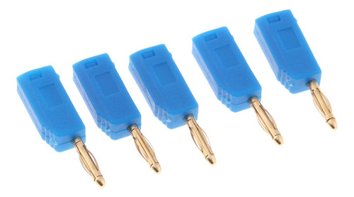 5 Piezas Enchufe De Plátano Sondas Adaptadores 2mm Enchufe