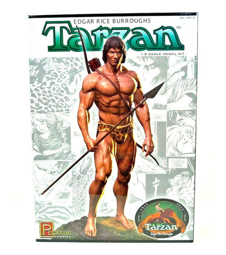 Maqueta Para Armar Y Pintar Tarzan Nueva Modelismo Hobby