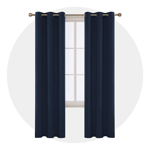 Cortinas Opacas Con Aislamiento Térmico Para Sala De E...