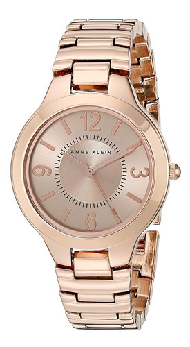 Anne Klein | Reloj Mujer | Ak/1450rgrg | Original Color De La Correa Rosa Dorado Color Del Bisel Rosa Dorado Color Del Fondo Rosa Dorado