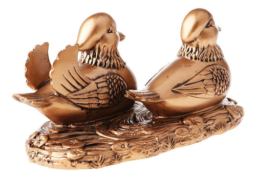 I China Feng Shui Un Par De Patos Mandarines Encanto De