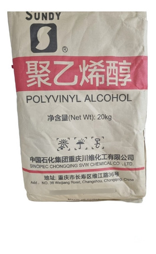 Alcohol Polivinílico Alta Viscosidad 20 Kg