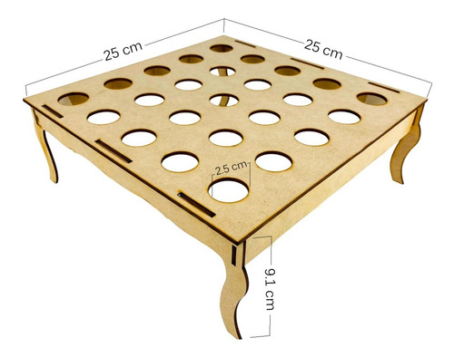 Candy Bar Mdf Mesa De Postres Dulces Mobiliario Fiesta 8 Pz