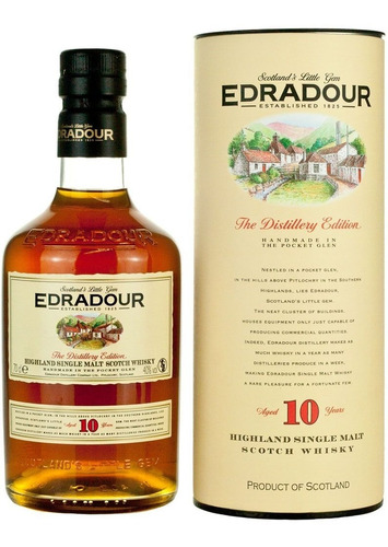  Edradour 10 Años Single Malt Origen Escocia. Todo Whisky