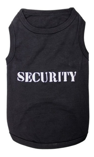 Camiseta Para Perro Security - Unidad a $88000