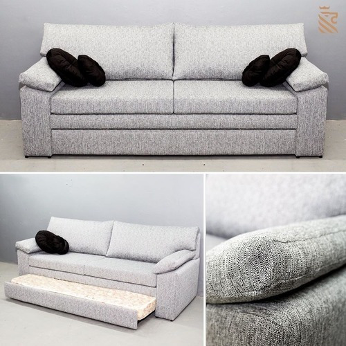 Sillon Sofa Divan Cama Milano Chenille Antidesgarro Premiun