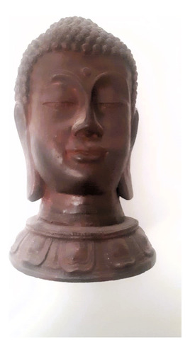 Cabeza Buda Budha. Decoración Holística Ideal Altar Unica.
