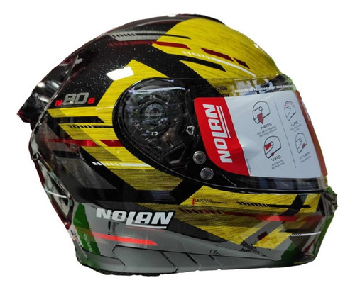 Casco Integral Con Lentes Nolan N80-8 Meteor 69